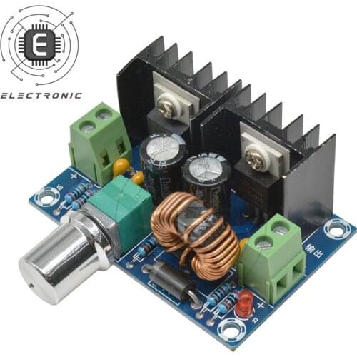 DC-DC XL4016 PWM Step-Down Adjustable Converter 4V-40V To 1.2V-36V 100W 8A Step-Down Power Module