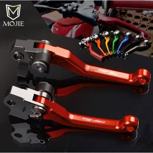 For Honda CRF250R CRF 250R 250 R 2004-2006 2007-2018 CRF250 RALLY 2017 Motocross CNC Pivot Brake Clutch Levers Dirt Bike