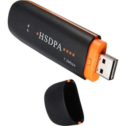 HSDPA 3G Modem USB STICK SIM Modem 7.2Mbps 3G Wireless Network Adapter with TF SIM Card