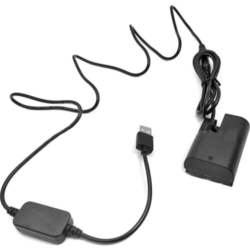 Quality 5V Power Supply USB LP-E6 Battery ACK-E6 DR-E6 Power Adapter for Canon EOS 5D Mark II III 5D2 5D3 6D 60D 70D 80D