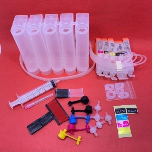 YOTAT 5 Color CISS ink cartridge PGI-450 CLI-451 for Canon PIXMA MG5440 MG6340 Ip7240 MX924 MG5540 MG6440 MG7140 iP8740 printer