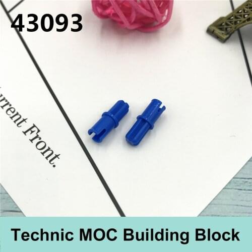 [MOC Hub] 10PCS Technology Building Blocks Parts Compatible with Major Brand Technology Parts 43093 1x2 Cross Shaft Toys