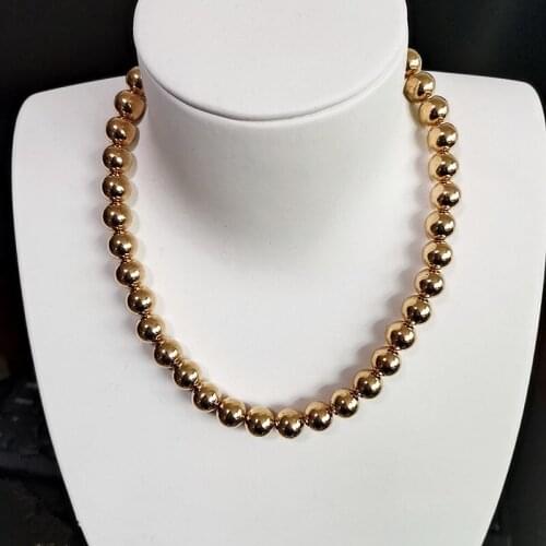 Lover Punk Multi Choker Necklace For Layer Women Men Hip Hoptrendy Iron Thick Long Circle Chain Neck Accessories Gift Jewelry