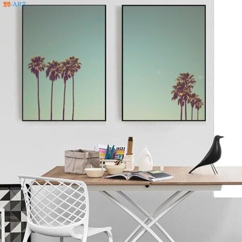 Coastal Art Landscape Canvas Painting Ocean Waves Posters and Prints Beach Wall Art Pictures for Living Room Decoration