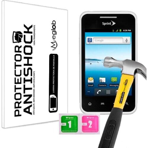 Protector de Pantalla Anti-Shock Anti-Golpe Anti-arañazos Compatible con LG Optimus Elite