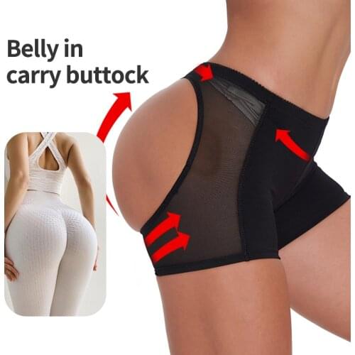 LEOSOXS Butt Lift Body Shaper Shorts Lace Butt Lifter With Tummy Control Female Booty Lifter Panties Sexy Shapewear Underwear