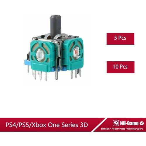 10pcs/Lots 3D Analog Thumb Sticks Sensor Module Potentiometer For PS5 For PS4 Controller For Xbox One/S/X Joystick