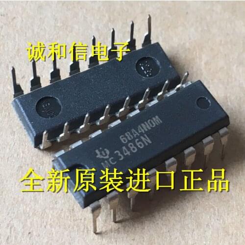 100% New&original In Stock MC3486N TI DIP-16 MC3486