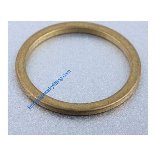 1000 PCS Raw Brass 21*1.5*1.8mm copper Rings fashion jewelry findings jewelry Connectors Quoit
