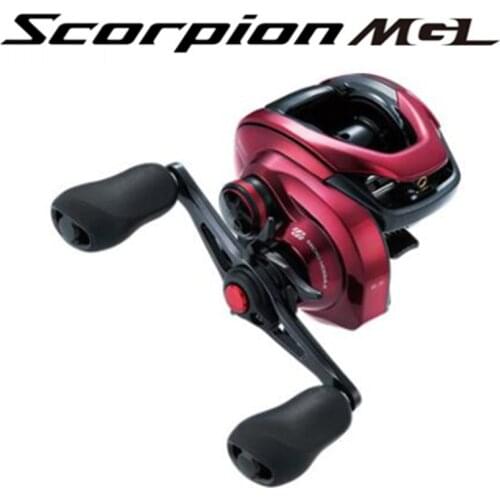 2019 Original SHIMANO SCORPION MGL 151 150HG 151XG 150XG Low profile Baitcasting Fishing Reel 5.5KG Drag 8BB Saltwater