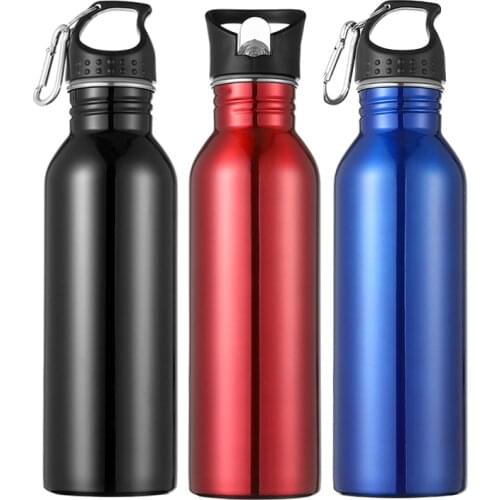 304 Stainless Steel Outdoor Sports Bike Camping Picnic Sports Bottle Student Travel Cup