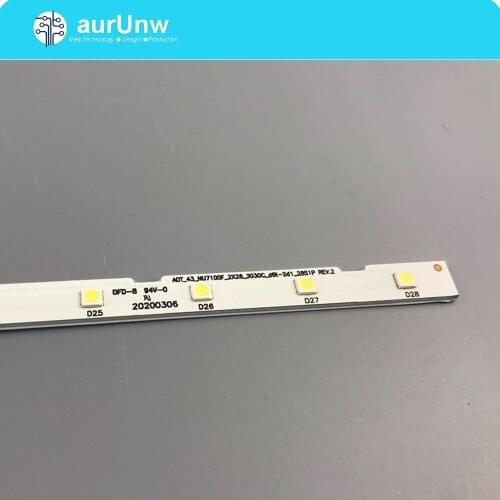 50 pieces LED Strip for UE43NU7100U UE43NU7120U UE43NU7170U BN96-45954A UE43UN7020 UE43NU7400 UE43NU7100 UE43NU7120 UN43NU7100