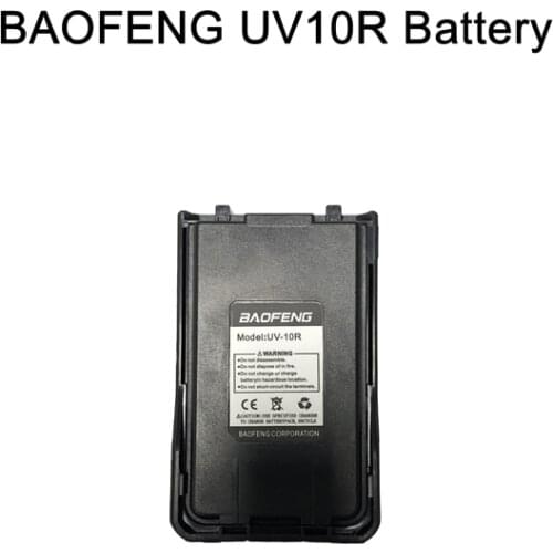 2021 Baofeng UV-10R High Capacity Battery 5800mAh Long Standy For BAOFENG UV10R Radios Accessories USB Charging Extra Battery
