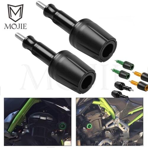 For Kawasaki Z 900 Z900 2016-2018 2017 Frame Slider Falling Protectors Motorcycle CNC Aluminum Frame Sliders Crash Protector Pad