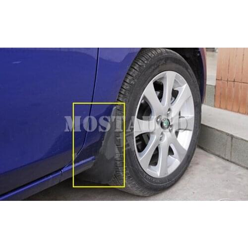 For Skoda Octavia MK3 A7 2015-2017 Mud Flap Flaps Splash Guards MudGuards 4pcs Car Accessories Interior Car Decor Car Trim