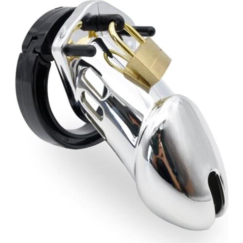 Hot Selling Male Chastity Cage Traning Device 5PCS Penis Rings Bondage Cock Scrotum Enelargment Sex Toys For Men Masturbators