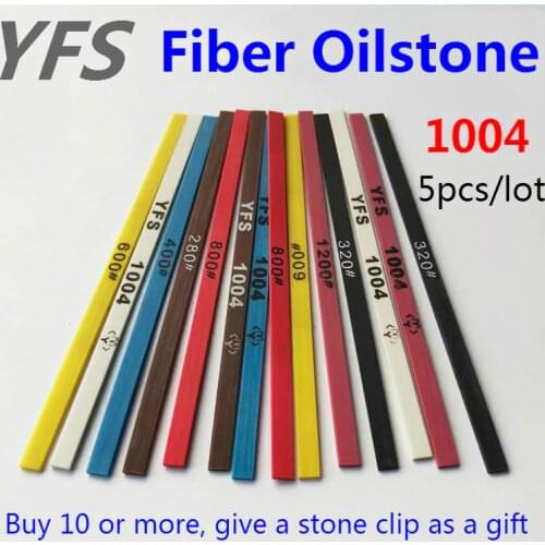 5pcs/lot TAIWAN YFS 1004 1006 1008 1010 Ceramic Whetstone Ceramic Fiber Whetstone original super stone lapping tool 150#-1500