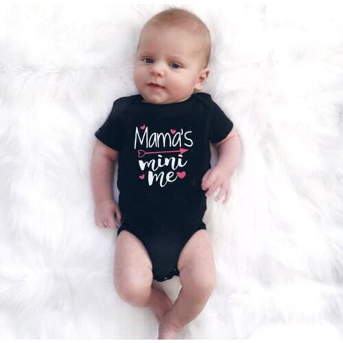 Summer Newborn Baby Clothes Boy Girl Kids Cotton Body Funny Cute Kawaii Outfits Infant Short-sleeved Baby Bodysuit