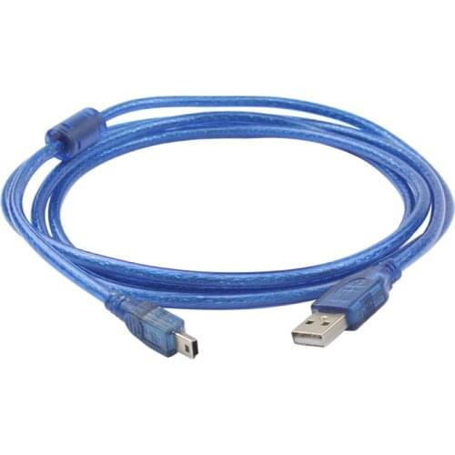 Mini USB Cable 2.0 Data Sync Charge Cable for HD with Dual USB Connector Fast Charging Cable for Camera MPS/4 Hard Disk