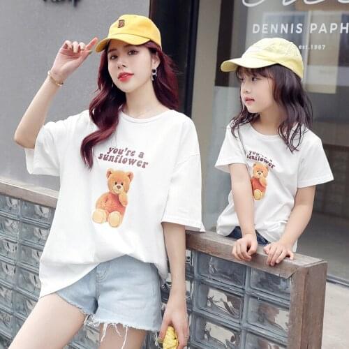 Одинаковы футболки для мамы и дочки Mioigee China At AliExpress