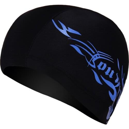 Men Swimming Cap Hot Spring Spandex Swimming Cap Bag Long Hair High-end Swimming Cap Suitable For Swimming Pool