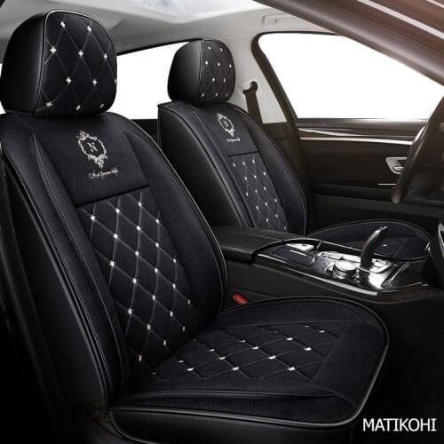 MATIKOHI plush car seat cover For Changan all models CS75 CS35 CX20 CX30 CS15 CS95 CS55 car seats