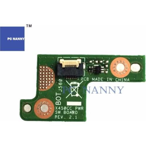PC NANNY FOR ASUSU X450CC X450LD X450EP POWER BOTTON SWITCH BOARD PWR SW BOARD WORKS