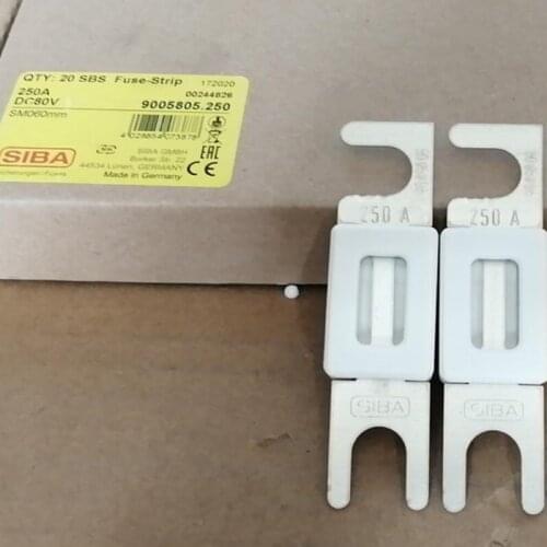 SIBA 250A CNL ANL Fuse Auto Fuse Bolt-on Fuse Ceramic Fuse 81*22 mm Electric Forklift Battery Charger Pallet TrucK