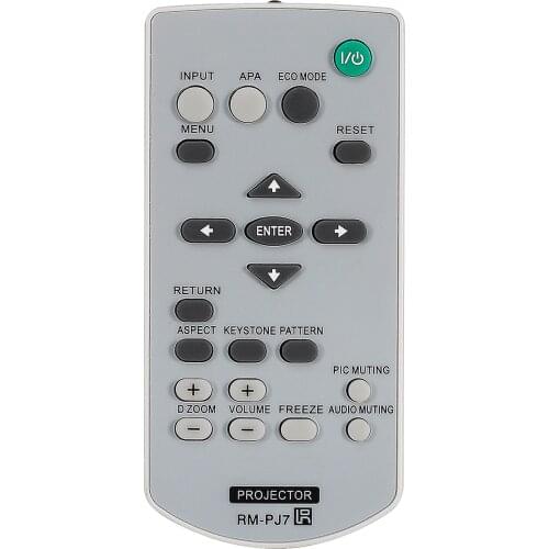 Remote Control Suitable for Sony Projector VPL-EX2 ES3 EX3 ES7 EX7 EX50 EW50 EX70 EX100 EX120 EX130 ES4 EX4 ES5 EX5 EX145 EX175