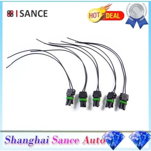 ISANCE Backup Light Lamp Plug Connector Pigtail 1P1035 12085485 For Buick Cadillac Chevrolet GMC Hummer Isuzu Oldsmobile Pontiac