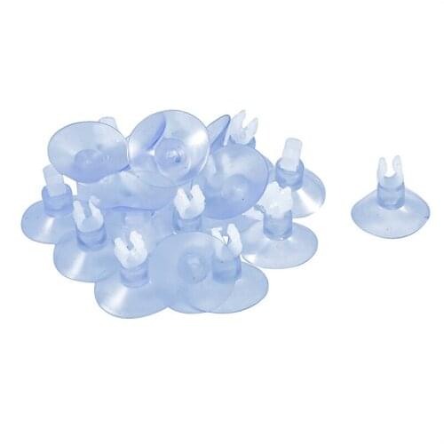 10pcs Aquarium Fish Tank Suction Cup Heating Sucker Clips Holders For Air Line Oxygen Tube Hose Pump Double Sided Suction Cups