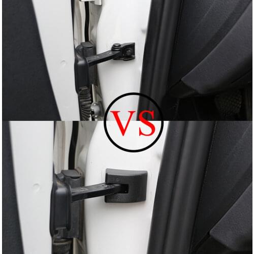 4Pcs/Set Car Waterproof Rust-proof Door Limiting Stopper Cover Sticker For BMW F30 F35 F80 E46 E91 E92 E93 Car Accessories