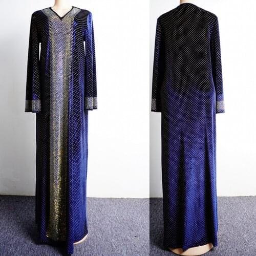 African Dresses For Women Design Dashiki Dress Silk Beading Abaya Bandage Maxi Bazin Vintage Robe Gowns Africa Sexy Lady Party