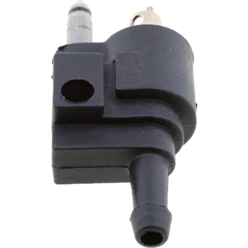 Good! Male 1/4inch Gasoline Hose Quick Connect Fuel Line Fittings Pipe Adapter for Yamaha Outboard Motors Black Dropship