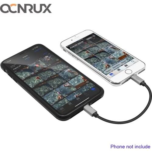 OCNRUX Lightning High Speed Transmission Migration Data OTG Cable for iPhone iPad Video Photo Synchronization Data Transfer