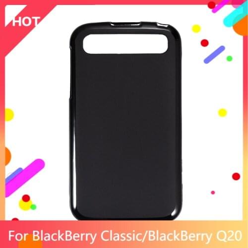 Classic Case Matte Soft Silicone TPU Back Cover For BlackBerry Q20 Phone Case Slim shockproof