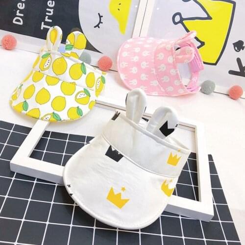 Summer Children Cap Cute Girl Sun Hat Korean Version Empty Top Cap Baby Outdoor Sport Kids Beach Hats Tennis Cap New