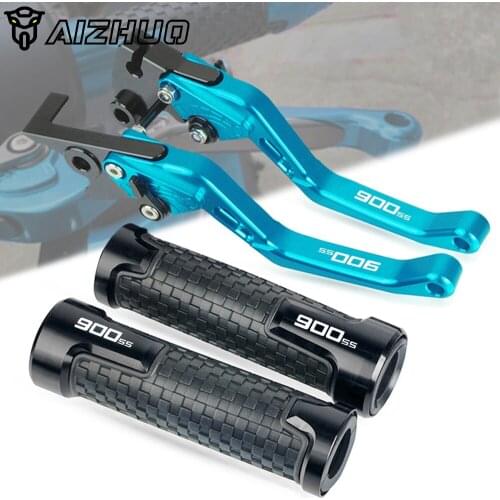 Motorcycle CNC Aluminum Brake Clutch Levers FOR DUCATI 900SS 1991-1997 900 SS 1996 1995 Handlebar Handle Hand Grips Accessories