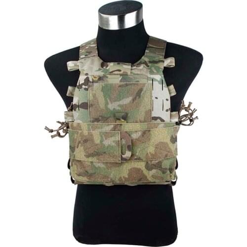 TMC3385-BK NEW ASPC Tactical Vest Airsoft Plate Carrier M Size 500D Cordura Fabric Ranger Green