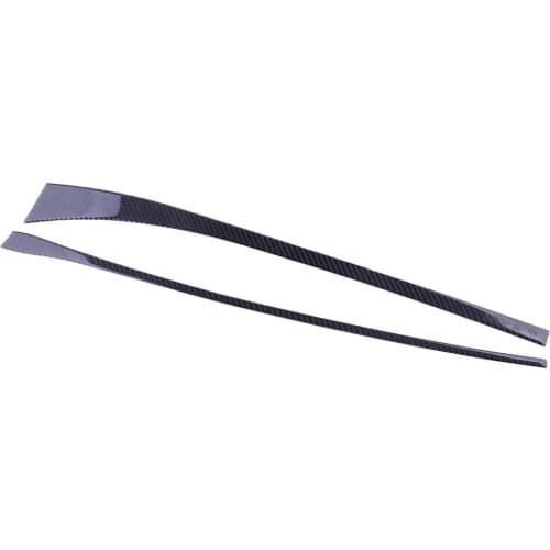 2Pcs Left Hand Drive Carbon Fiber Copilot Dashboard Panel Covers Trims Fit for Honda Civic 8th 2006 2007 2008 2009 2010 2011