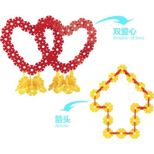 Plastic nursery toys 2020 toy Assembled Model 5-7 Years Snow Piece Childrens Educational Building Blocks Spell Power Plug