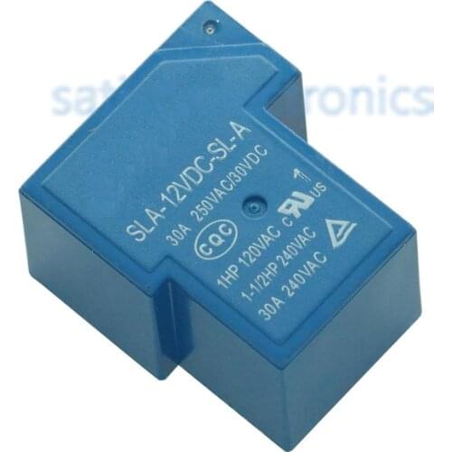 SLA-12VDC-SL-A DC 12V Coil Voltage SPDT 4 Pin PCB Type General Power Relay