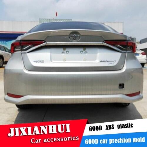 For Toyota Corolla Spoiler 2020-2021 Corolla ex Spoiler NF ABS plastic Material Car Rear Wing Color Rear Spoiler