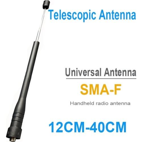 Telescopic Antenna Maximum 40CM Baofeng Antenna for BaoFeng UV82 UV-5R BF-888S UV-9R Antenna Retractable Walkie Talkie Accessory