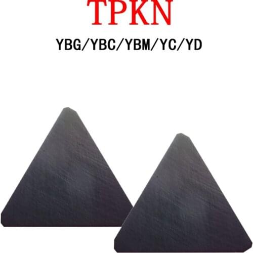 TPKN TPKN1603PDSKR YBG202 TPKN2204PDFR YBG102 TPKN2204PDSKR YBC301 CNC Carbide Turning Tools High Quality Blades Efficient
