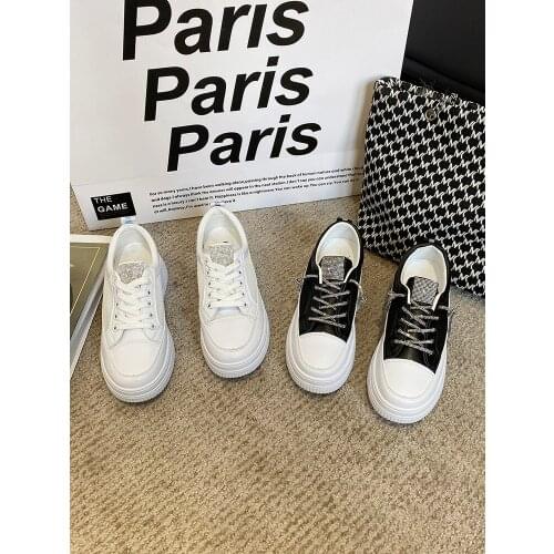 Street Shooting Thick-Soled Increased Casual Shoes Spring And Summer New Fashion Wild Mesh Breathable Ladies Single Shoes