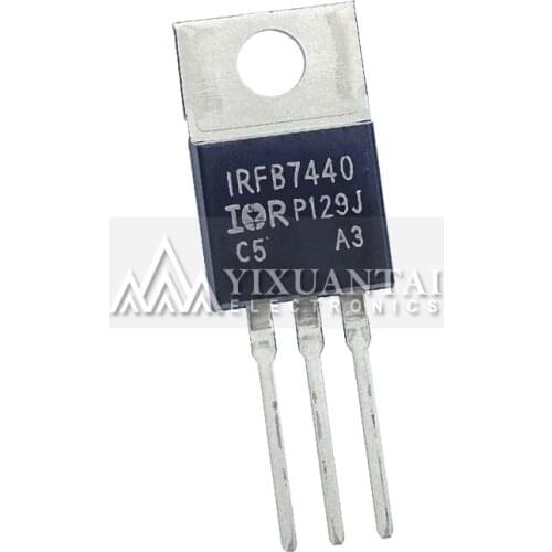10pcs/lot 100% NEW origina IRFB7440 40V 147A IRFB7440PBF IRFB7440 TO-220 MOS 120A 40V TO220 Triode Transistor TO-220