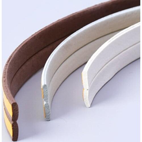 5m I type wooden door window self adheisve rubber foam sealing strip weatherstrip