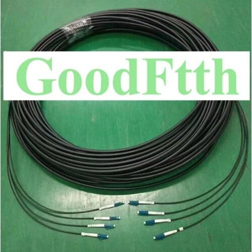 Tactical Field TPU Armoured armored Patch Cord LC-LC UPC SM 4 Cores Fibers GoodFtth 100-500m