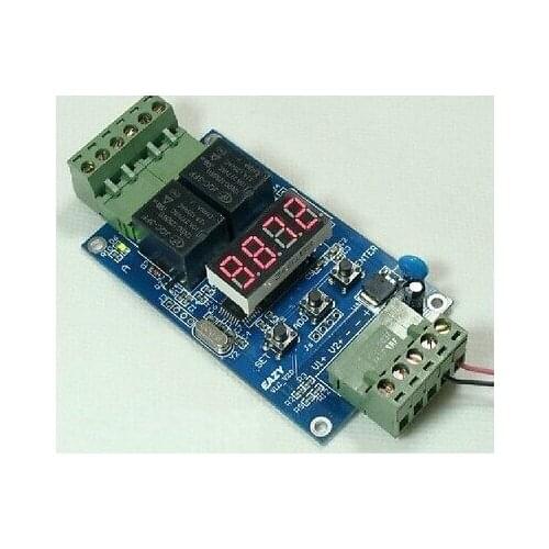 Dual programmable relay board / 2 voltage detection control / off cycle timer